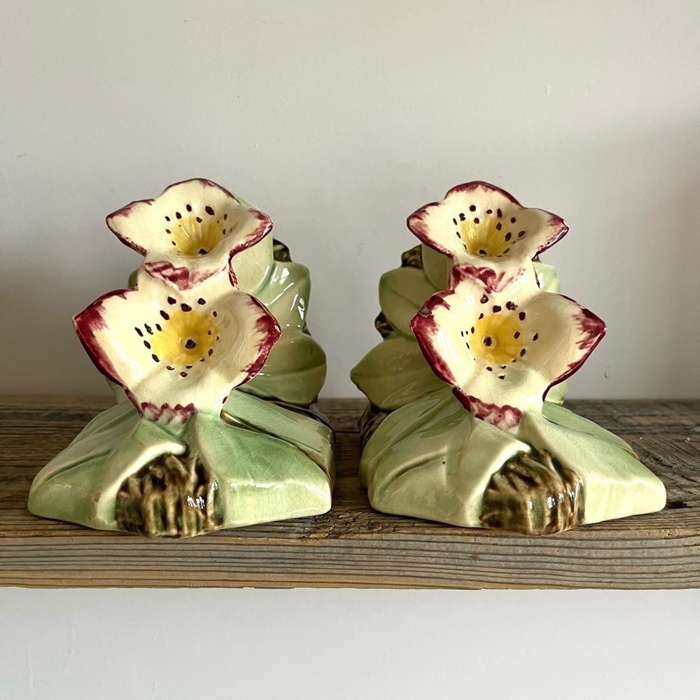 Rare McCoy Lily book ends - Picture 4 of 8